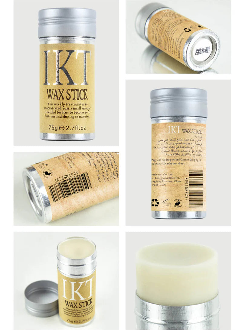 Cera para Peinar Wax Stick- 100% Ingredientes Naturales