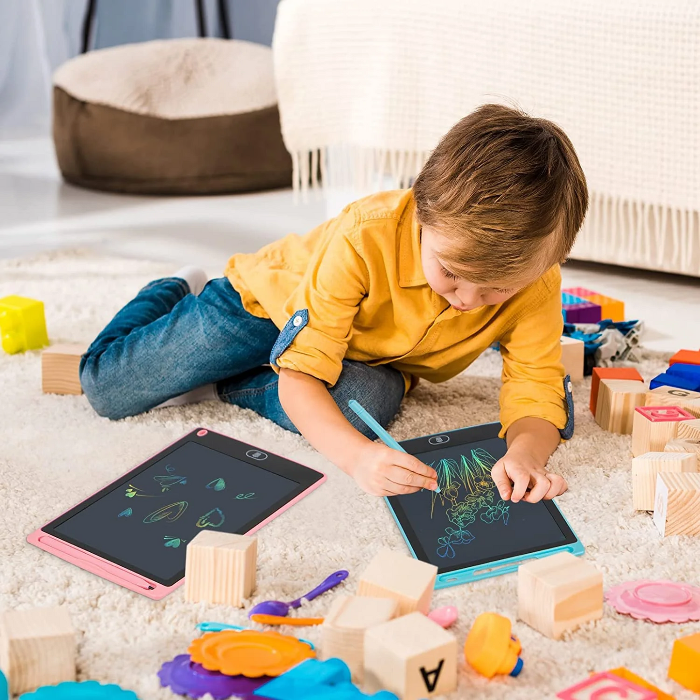 🚀SmartPad LCD de Dibujos - 🌟+Lapiz