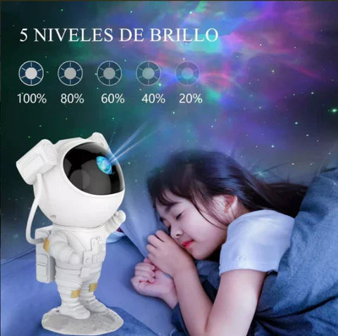 Explora el Universo en Casa 🌌 | Proyector LED Astronauta🧑🏼‍🚀