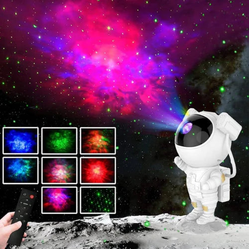Explora el Universo en Casa 🌌 | Proyector LED Astronauta🧑🏼‍🚀